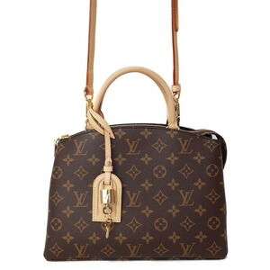 Louis Vuitton Monogram Leather Brown Palais Bag